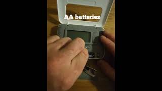 Honeywell home T3 battery replacement [upl. by Aloysia53]