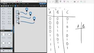 Truth tables for combinational logic gate circuits [upl. by Airemat87]