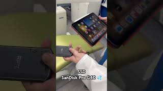 prophone нетсанкциям appleipad ssd thunderbolt3 westerndigital sandisk g40 SanDisk Pro G40💦 [upl. by Nahshu49]