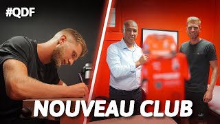 Je SIGNE dans mon NOUVEAU CLUB   QDF060 [upl. by Rob]