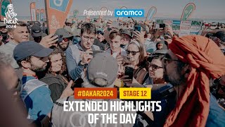 Extended highlights of Stage 12 presented by Aramco  Dakar2024 [upl. by O'Conner]