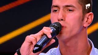 Nicolae Lacatus  quotEram tanar cu sperantequot  X Factor Romania sezonul trei [upl. by Noyar]