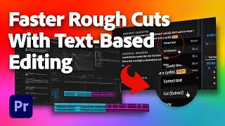 TextBased Editing Powered by AI in Adobe Premiere Pro NOW LIVE  Adobe Video [upl. by Nomelihp831]