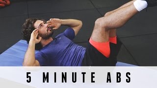 5 Minute Abs  The Body Coach [upl. by Fariss731]