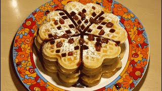 Rezept Dieser Waffelteig ist so einfach und lecker als wäre es Magie [upl. by Judon541]