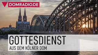 Gottesdienst aus dem Kölner Dom am 11082024 [upl. by Akirahs526]