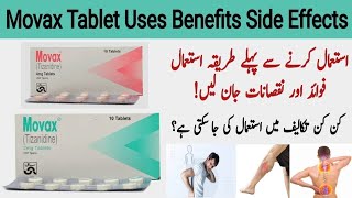 Movax tablet Uses side effects and dosageMovax Tizanidine uses in urdu [upl. by Truc]