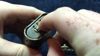 How To Open Master Lock 175 In 2 Seconds JKit  Tool Link In Description [upl. by Novehc]