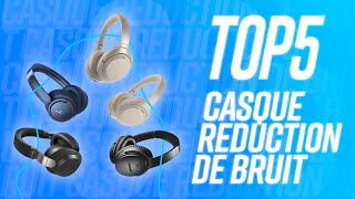 TOP5  MEILLEUR CASQUE RÉDUCTION DE BRUIT [upl. by Irah]