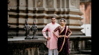 Marathi Prewedding  Tu Majha Saajana  Sanket amp Payal [upl. by Ynattib742]