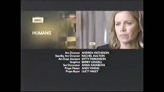 Humans Tv Series End Credits AMC 2015 [upl. by Kcered]