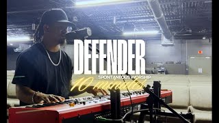 Defender  10 Minutes Spontaneous Worship Youtube [upl. by Ecnarrot]