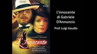 L’innocente di Gabriele D’Annunzio [upl. by Anilatac256]