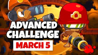 BTD6 Advanced Challenge  Geared Down  March 5 2024 [upl. by Sada865]