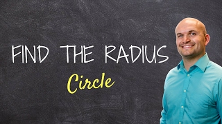 Given the area of a circle find the radius [upl. by Caputo733]