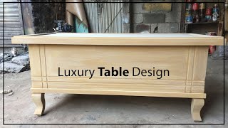 Latest Wooden Room Table Design 2024 [upl. by Neyuh647]