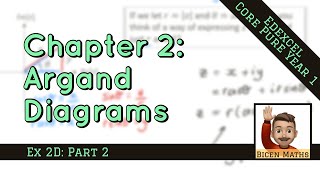 Argand Diagrams 6 • Manipulating rcostheta  isintheta form • CP1 Ex2D • 🏅 [upl. by Anazraf]