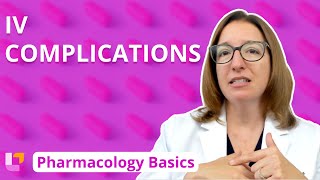 IV Complications  Pharmacology Basics  LevelUpRN [upl. by Buell711]