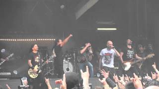 Le Bal Des Enragés  Antisocial Trust cover  Hellfest 2013  HD [upl. by Ayotahc310]