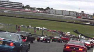 Brands hatch  american speedfest  parade lap [upl. by Llevel]