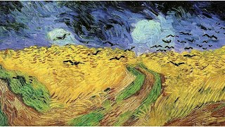 Van Gogh  Wheatfield with Crows  Footsteps [upl. by Elkin150]