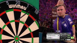 Luke Littler  Route to the Final  202324 World Darts Championship [upl. by Enehs]