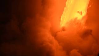 Kilauea volcanos fire hose triggers violent littoral explosions [upl. by Ardehs591]