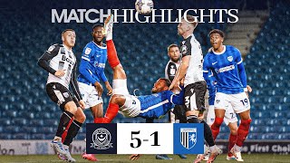 FIVESTAR BLUES 🌟  Pompey 51 Gillingham  Highlights [upl. by Eeresed508]