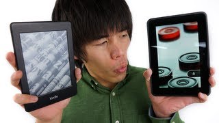 Kindle PaperwhiteとKindle Fire HDの違いって何？ キンドルまとめ [upl. by Orferd]