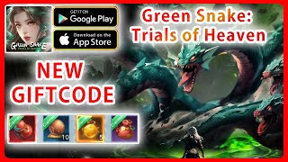 Green Snake Trials of Heaven Gameplay amp How to redeem code Green Snake amp All Giftcode [upl. by Resay209]