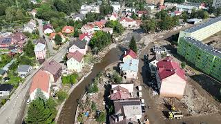 Stronie Śląskie po powodzi Krajobraz po kataklizmie  19092024 [upl. by Nyltiac]