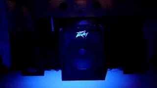 How we hook up our Peavey subwoofer amp how it sounds [upl. by Vivienne704]