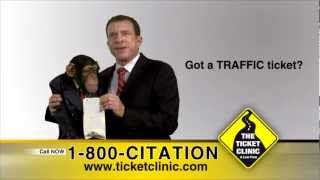 Ticket Clinic Chimp Commercial [upl. by Norraa]