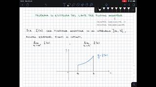 Teorema di esistenza del limite per funzioni monotone [upl. by Imailiv132]