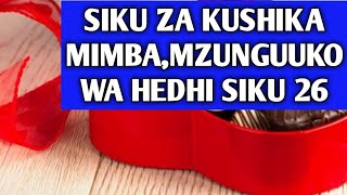 Siku za Kushika Mimba Mzunguuko Wa Hedhi Siku 26 [upl. by Ellehciram522]