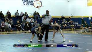 LINDENWOLD HIGH SCHOOL Wrestling vs Audubon [upl. by Ellenahc]