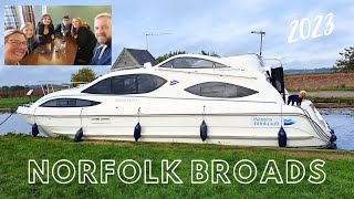 Family Boating Holiday on the Norfolk Broads  October 2023 [upl. by Ybba]