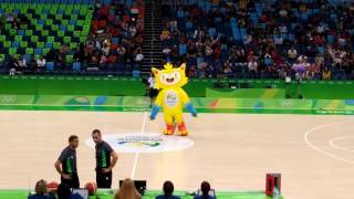 Intervalo de jogo  Olimpíadas Rio 2016  Mascote Vinícius [upl. by Robinetta973]