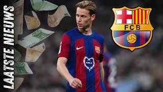 NIEUW DRAMA FRENKIE DE JONG EN BARCELONA [upl. by Yank]