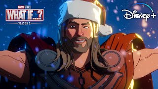 Marvel Studios What If  Season 2 l Holiday Wordplay l Disney [upl. by Higginson]