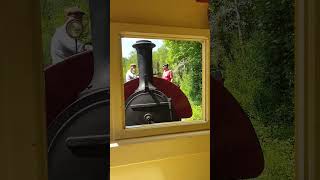 Amberley Museum Bagnall 040 steam locomotive Peter [upl. by Helbonna]