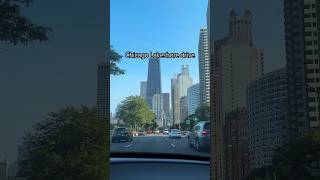 Lakeshore drive 🚙 travelvlog travel chicagolife chicagotravel chicago lakeshoredrive [upl. by Sivar939]