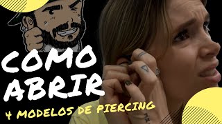 Como furar Orelha e bodypiercing com Pistola de Pressão [upl. by Coop294]