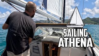 Sail Life  Inmast furling issue Oh  😬 [upl. by Waite424]