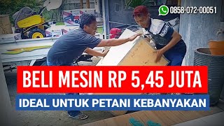 PAKET MESIN RP 545 JUTA IDEAL UNTUK PETANI KEBANYAKAN [upl. by Nepean]