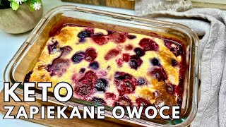 JOGURTOWA ZAPIEKANKA Z OWOCAMI  Keto Low Carb  Pomysł na pyszne śniadanie bez cukru [upl. by Droffats782]