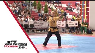 Over 65 Individual Male Final  Barry JORDAN AUS vs Michael PEJIC GBR [upl. by Yboc]