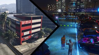 Best Car Meet Parking Garages in GTA 5 Online [upl. by Retluoc]