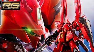 福岡サザビー4月発売 比較含む「RG 1144 MSN04FF サザビー（SAZABI  FUKUOKA GUNDAM SIDEF）ダブルホーンファンネル」開封・組立・レビュー 逆襲のシャア [upl. by Minette]