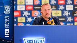 KONFERENCJA PRASOWA  Trener John van den Brom przed meczem z Rakowem Częstochowa [upl. by Ellenuahs]